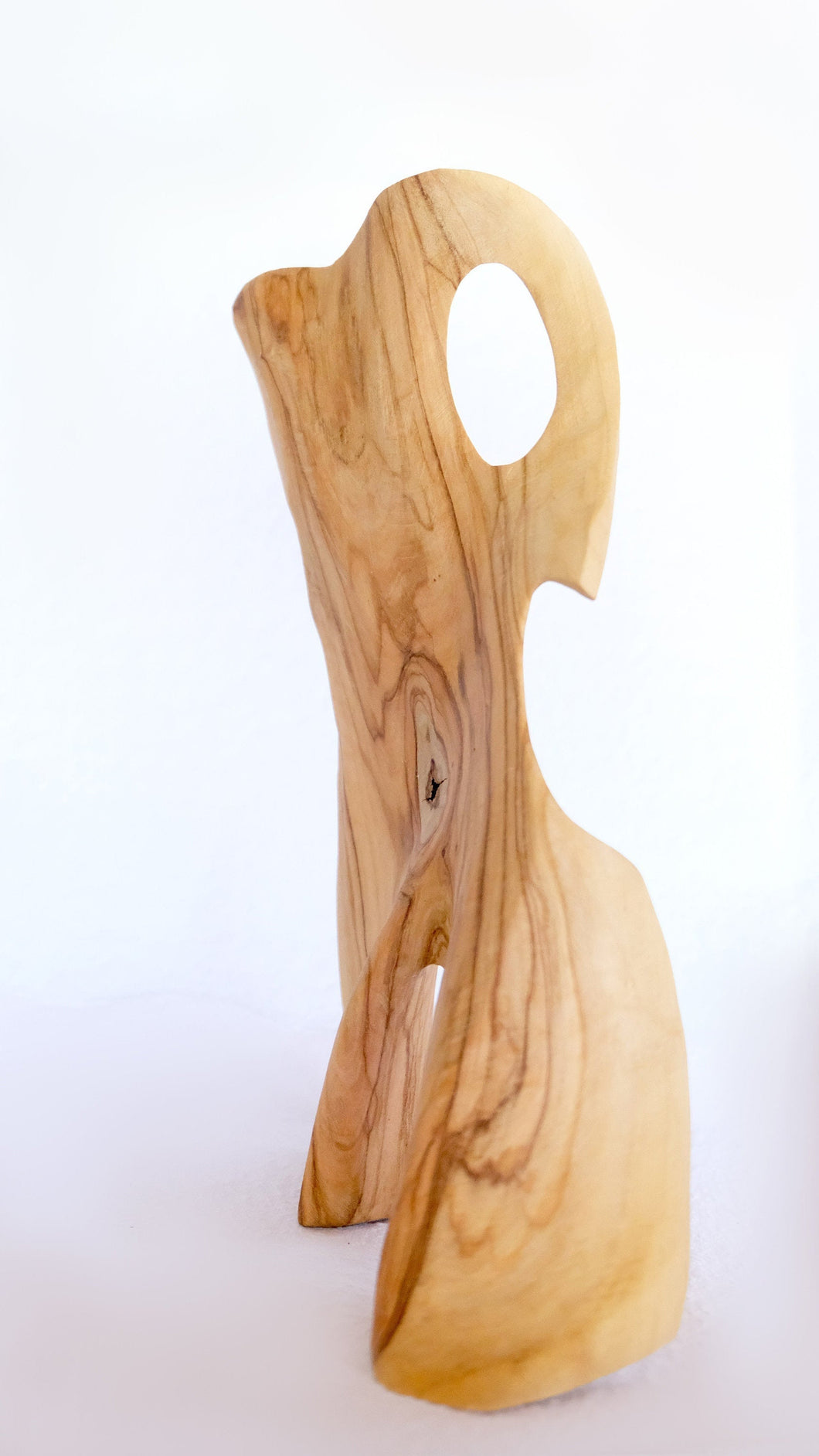 Mini Handcrafted Sculpture from Reclaimed Olive Wood